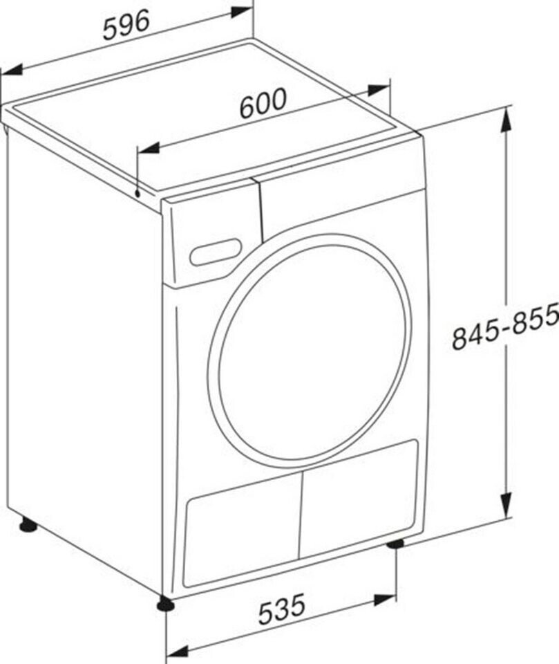 Uscator de rufe Miele TSH783WP EcoSpeed&amp;9kg